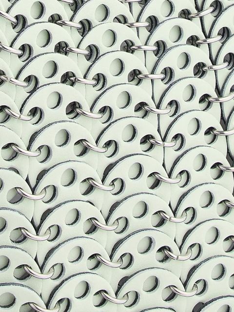 Rabanne chain-strap shoulder bag - Green