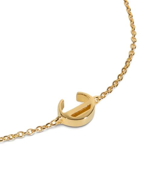 Monica Vinader Initial C chain bracelet - Gold