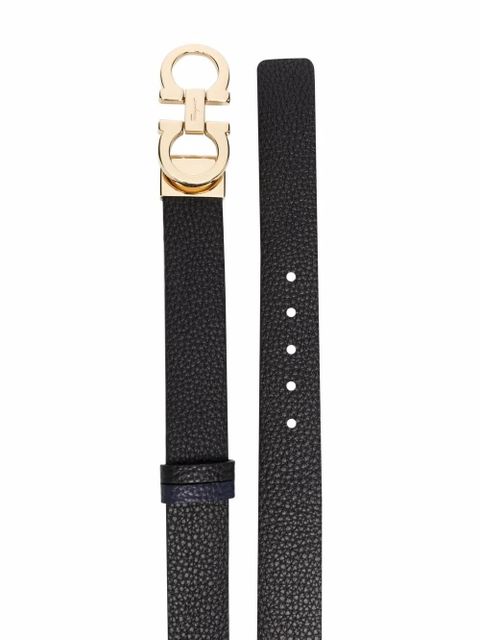 Ferragamo logo-plaque belt - Black - zdjęcie produktu nr 2