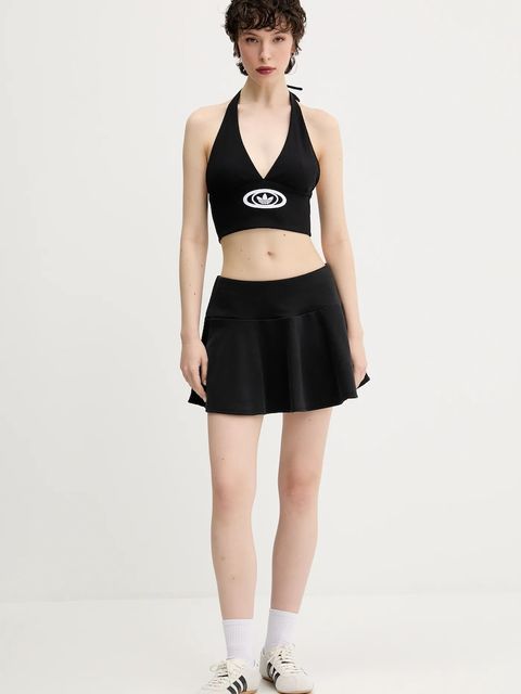 adidas spódnica Coquette kolor czarny mini rozkloszowana JM1919 - zdjęcie produktu nr 2