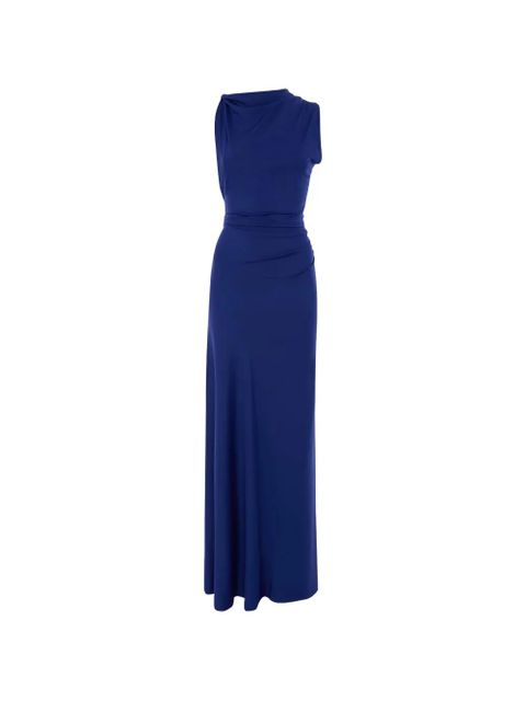 Victoria Beckham draped maxi dress - Blue - zdjęcie produktu nr 1