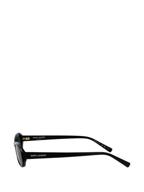 Saint Laurent Sue oval-frame sunglasses - Black