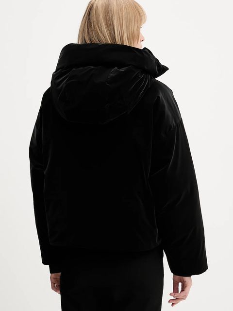 HUGO kurtka kolor czarny zimowa oversize 50555260