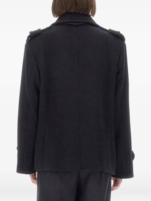 Max Mara Laveno buttoned coat - Blue