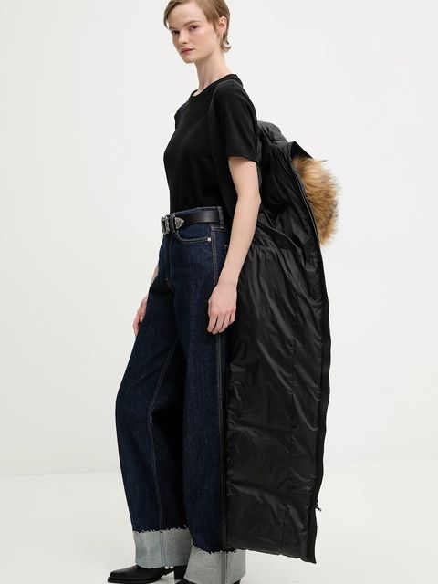 HUGO kurtka kolor czarny zimowa 50547222