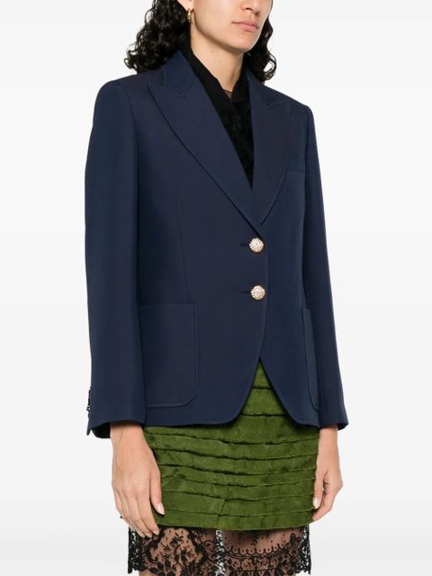 Valentino Garavani single-breasted blazer - Blue