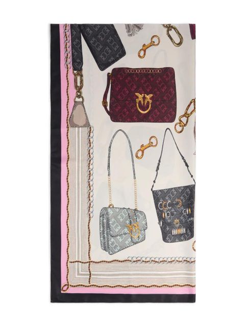 PINKO graphic-print scarf - zdjęcie produktu nr 1
