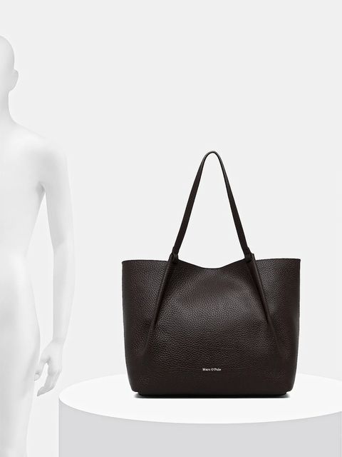 Marc O'Polo torebka skórzana kolor brązowy 5000009281