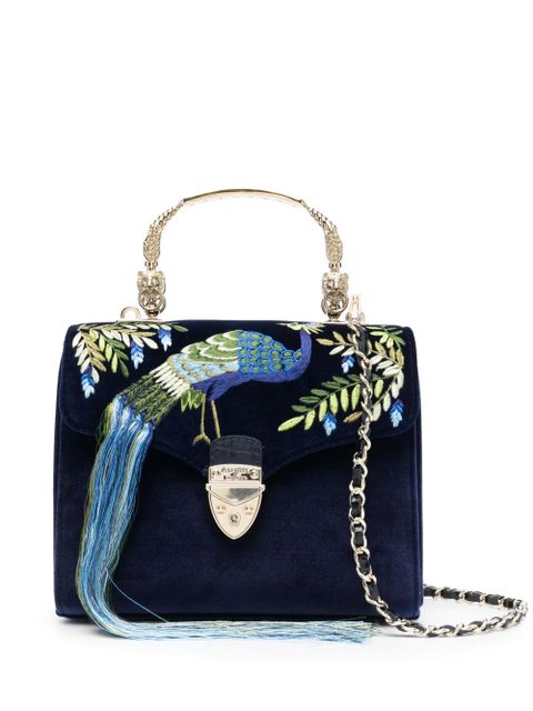 Aspinal Of London Midi Mayfair top-handle bag - Blue - zdjęcie produktu nr 1