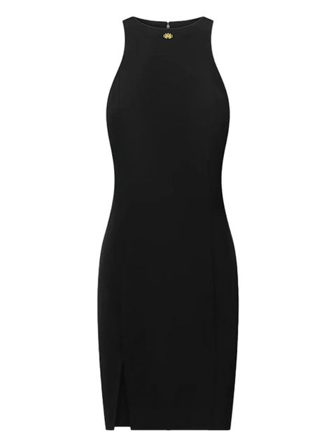 AMIRI halter-neck logo-detail mini dress - Black - zdjęcie produktu nr 1