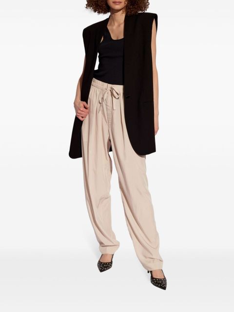 ISABEL MARANT Hectorina tapered trousers - Neutrals