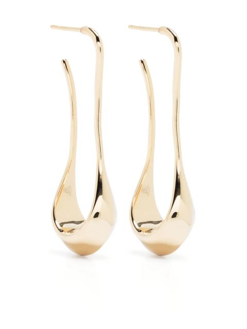 LEMAIRE Short drop earrings - Gold - zdjęcie produktu nr 1