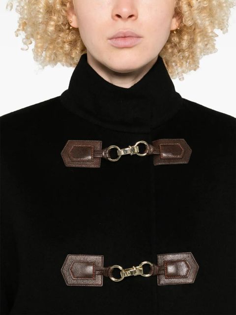 SANDRO wool coat - Black