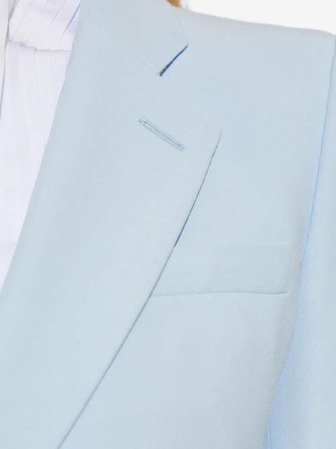 Alexander McQueen button fitted jacket - Blue