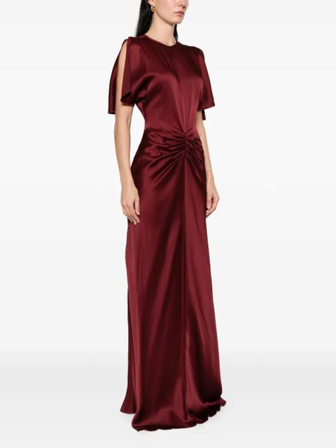 Victoria Beckham gathered maxi dress