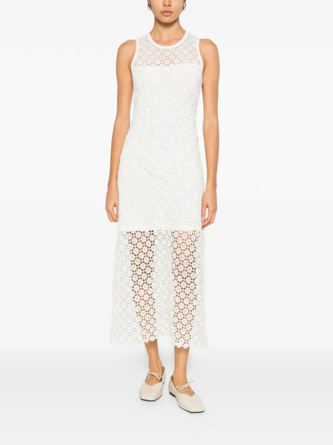 Maje lace knitted dress - White - zdjęcie produktu nr 2