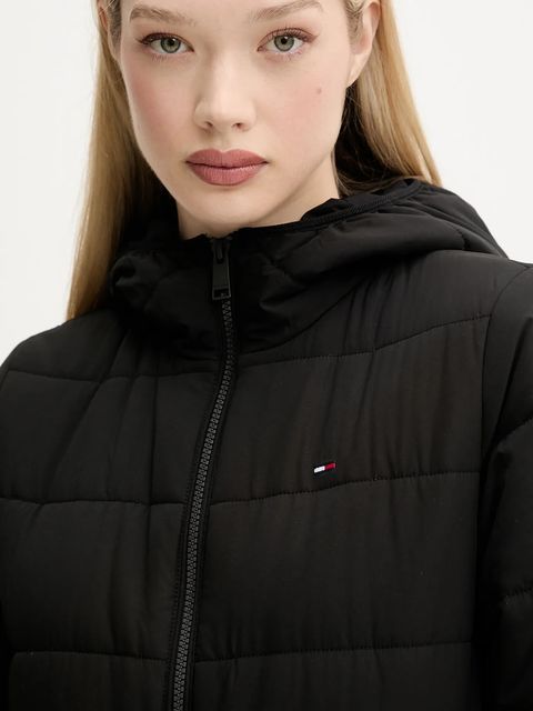 Tommy Jeans kurtka kolor czarny przejściowa DW0DW20959