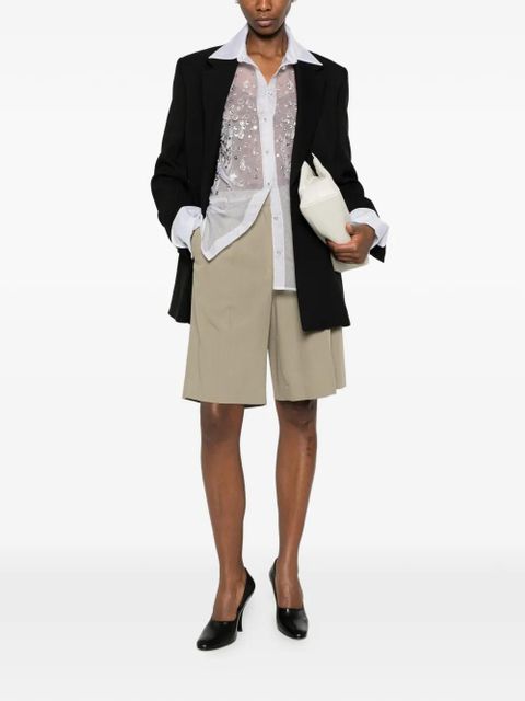 TOTEME wide fluid shorts - Neutrals - zdjęcie produktu nr 2