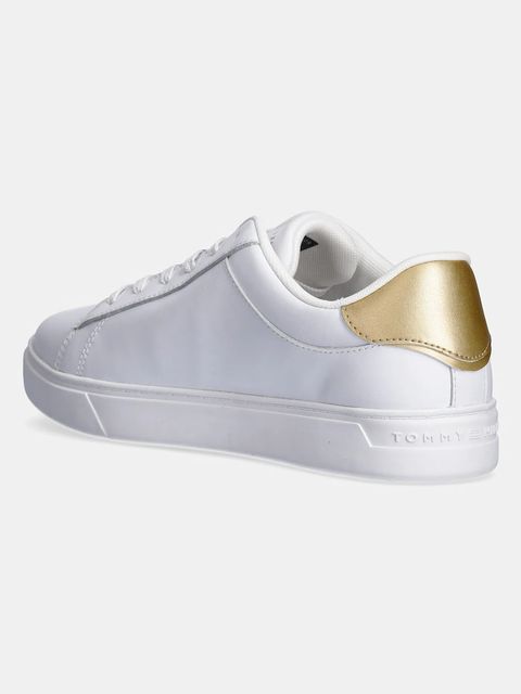 Tommy Hilfiger sneakersy skórzane ESSENTIAL COURT SNEAKER STRPS