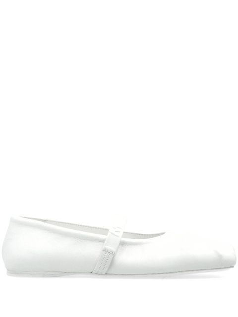 Marni leather ballet flats - White - zdjęcie produktu nr 1