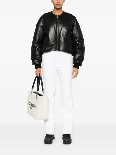 Balenciaga logo-print ski trousers - White - zdjęcie produktu nr 2