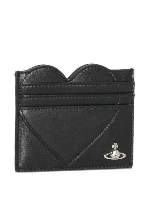 Vivienne Westwood Orb-appliqué cardholder - Black