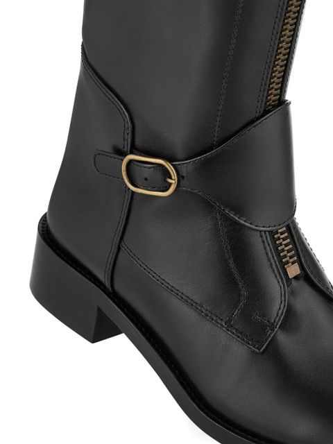 Aquazzura Alex riding boots - Black - zdjęcie produktu nr 2