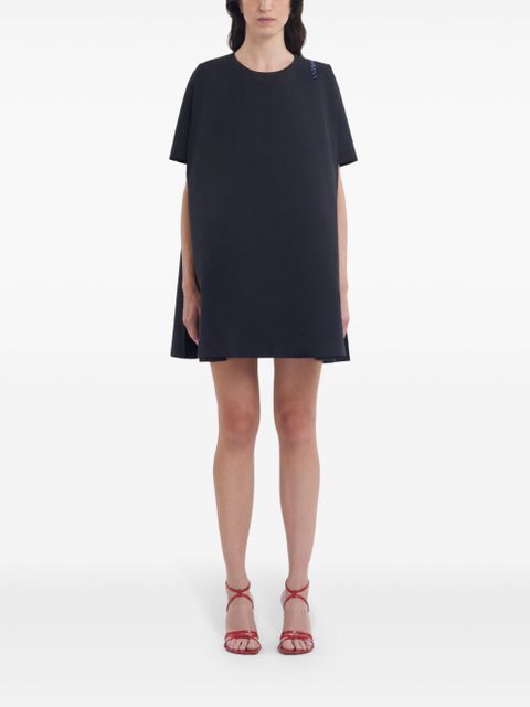Marni cotton mini dress - Black