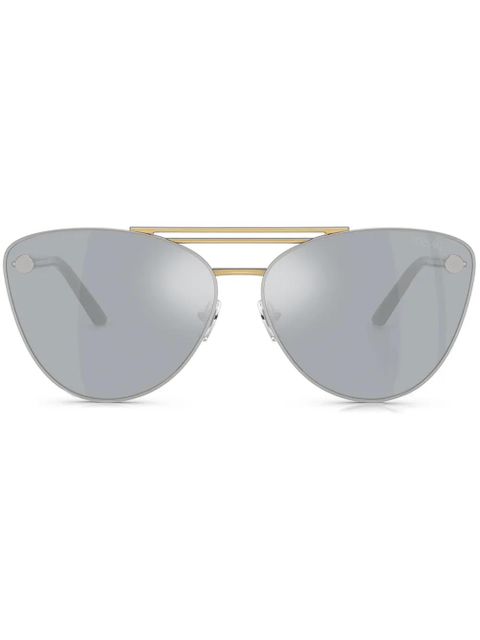 Versace Eyewear cat-eye sunglasses - Silver - zdjęcie produktu nr 1