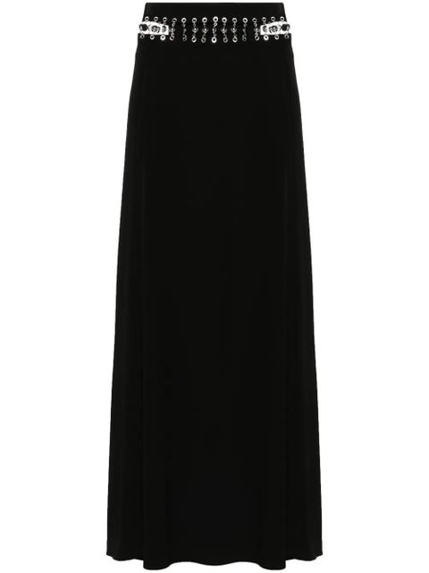 Rabanne high-waist maxi skirt - Black - zdjęcie produktu nr 1