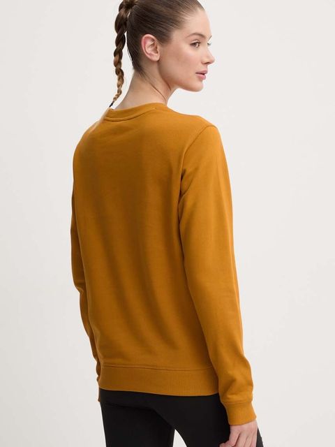 Fjallraven bluza bawełniana 1960 Logo damska kolor pomarańczowy z aplikacją - zdjęcie produktu nr 2