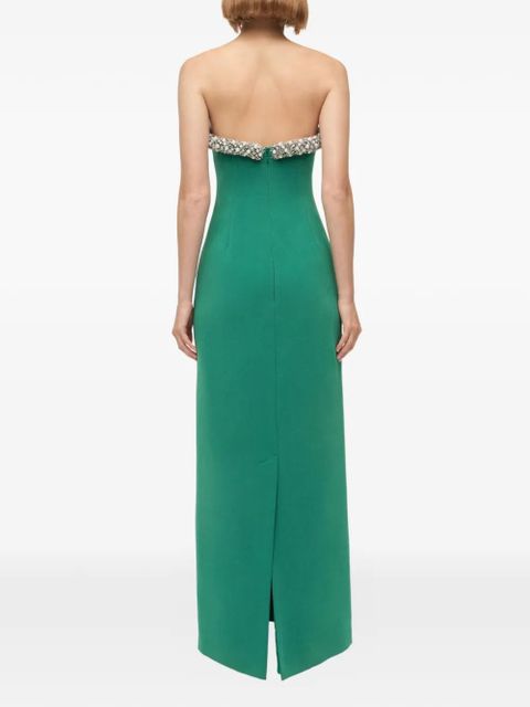 Simkhai Riona bustier gown - Green