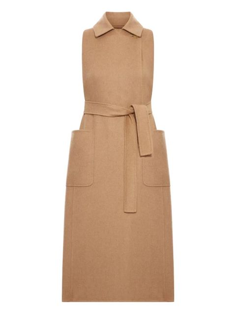 Max Mara belted patch-pocket coat - Brown - zdjęcie produktu nr 1