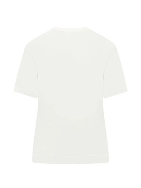 AMI Paris cotton T-shirt - Neutrals - zdjęcie produktu nr 2