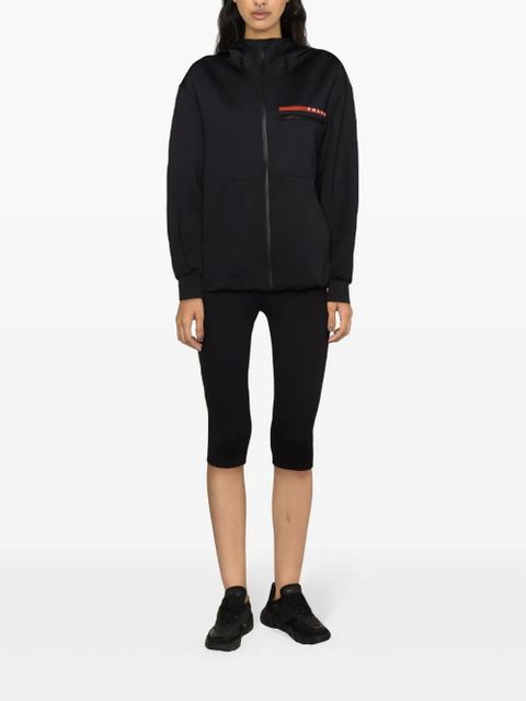 WARDROBE.NYC jersey capri leggings - Black