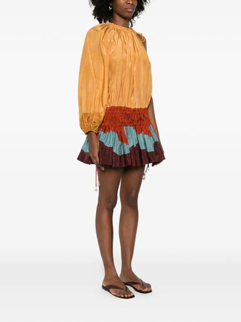 ALEMAIS Desert mini dress - Orange