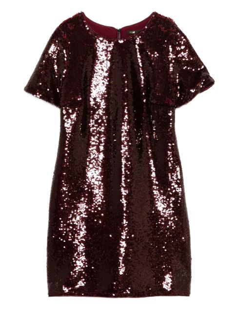 Maje sequin-embellished short-sleeve dress - Red - zdjęcie produktu nr 1