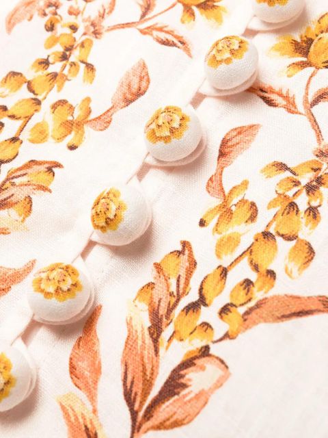 ZIMMERMANN Vacay floral minidress - Pink - zdjęcie produktu nr 2