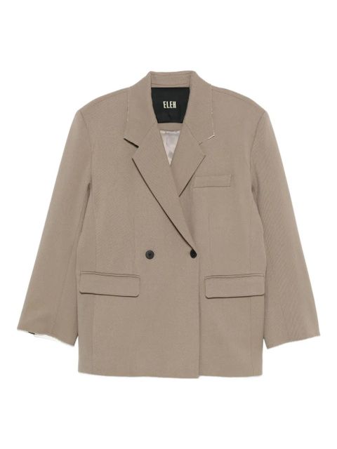 Eleh double-breasted cotton jacket - Neutrals - zdjęcie produktu nr 1