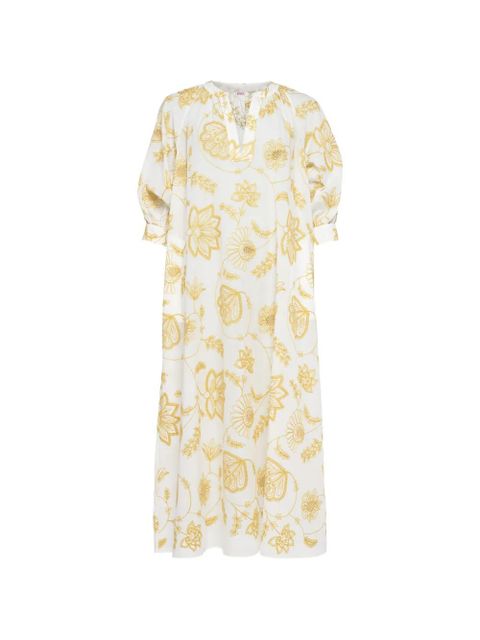 ERES floral-print dress - White - zdjęcie produktu nr 1