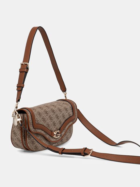 Guess torebka DEA kolor beżowy HWSG79 93200