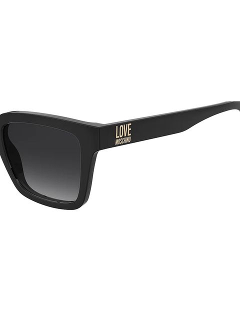 Love Moschino okulary przeciwsłoneczne damskie kolor czarny MOL091/S