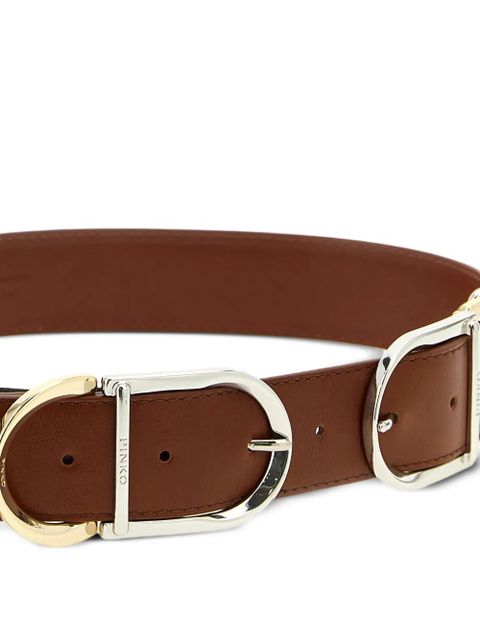 PINKO Hippolita buckle belt - Brown - zdjęcie produktu nr 2
