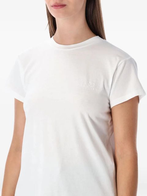 MM6 Maison Margiela back-detail panel T-shirt - White