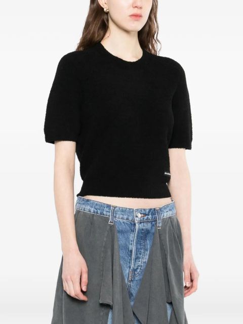 Alexander Wang short sleeve top - Black