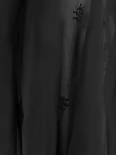 OUR LEGACY Petti panelled midi skirt - Black