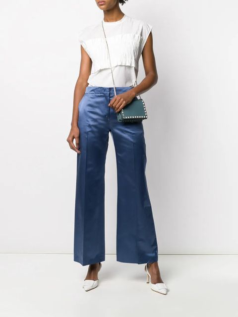 Valentino Garavani wide leg tailored trousers - Blue - zdjęcie produktu nr 2