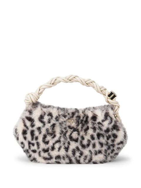 GANNI Bou leopard-print mini bag - Neutrals - zdjęcie produktu nr 1