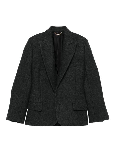 Victoria Beckham single-breasted jacket - Grey - zdjęcie produktu nr 1