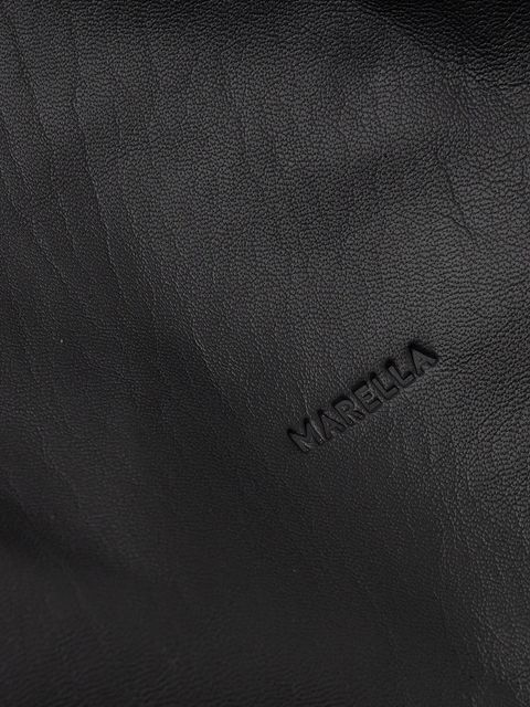 Marella torebka skórzana kolor szary 2523519057200